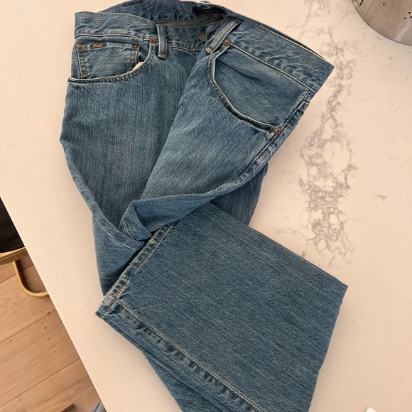 🔥NWOT Polo Ralph Lauren Hampton Relaxed Straight Jeans. Size 32/32 - Picture 6 of 14